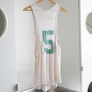 We the Free People East Vintage Jersey Tank Top